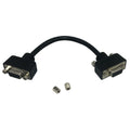 6 inch SVGA Female to Female Adapter with Screws and Hex Nuts