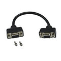 6 inch SVGA Female to Female Adapter with Hex Nuts