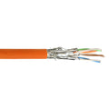 1000ft 4 Pair CAT6A Stranded Shielded S/FTP FT4/CMR Bulk Cable - Yellow