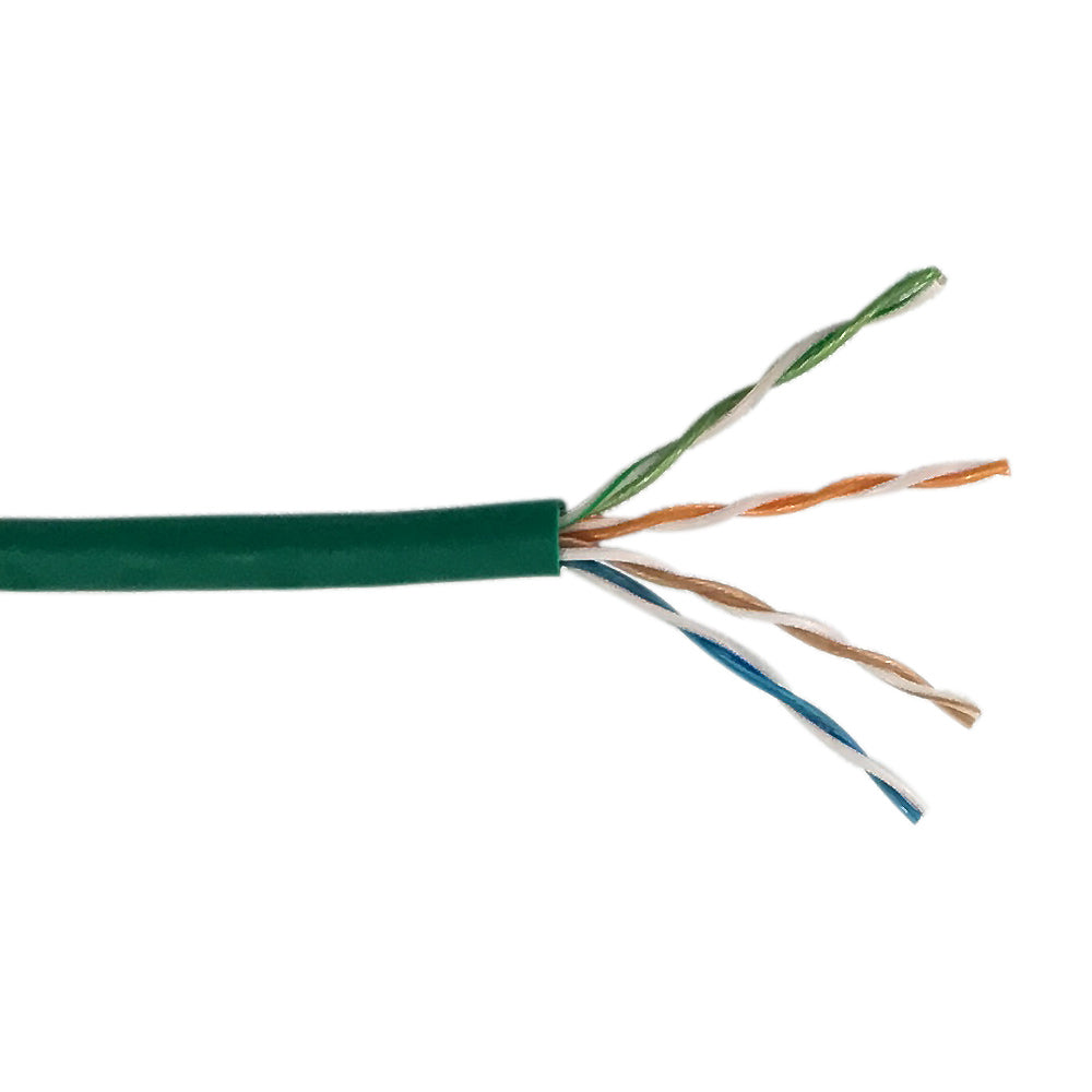 500ft 4 Pair CAT6A 10Gig UTP Stranded 28AWG Ultra-Thin Bulk Cable FT4 - Orange
