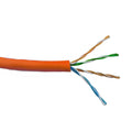 500ft 4 Pair CAT6A 10Gig UTP Stranded 28AWG Ultra-Thin Bulk Cable FT4 - Yellow