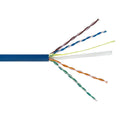 1000ft CAT6A Solid U/UTP 650Mhz 23AWG CMP Plenum Bulk Cable - Grey