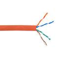 1000ft 4 Pair CAT6 Stranded 24AWG UTP FT4/CMR Bulk Cable - White