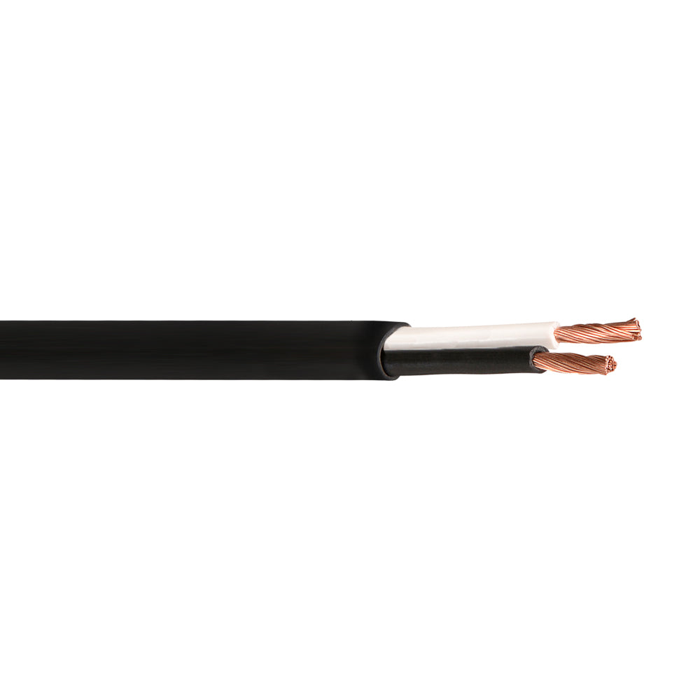 2C 14AWG Premium Phantom Extra Flexible Bulk Speaker Wire - Riser CMR (FT4) - Black - 50ft