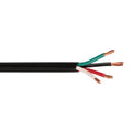4C 14AWG Premium Phantom Extra Flexible Bulk Speaker Wire - Riser CMR (FT4) - Black - 50ft