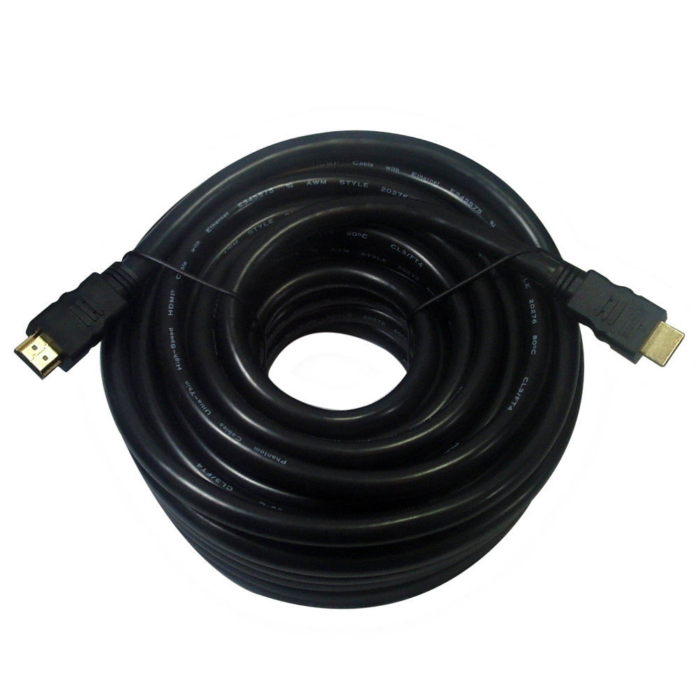 HDMI High Speed with Ethernet Premium Cable - 35ft