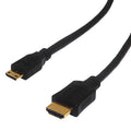 HDMI Male to Mini-HDMI Male High Speed with Ethernet Cable - CL2/FT4 - 1.5ft