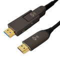 AOC 2.0 - Active Optical Cable - HDMI High Speed with Detachable Head - 4K@60Hz - 18Gbps - HDR Cable - CMP Plenum Rated - 35ft