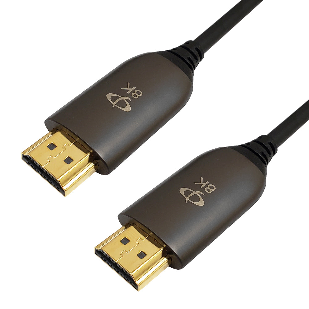 AOC 2.1 - Active Optical Cable - HDMI High Speed 8K@60Hz - 48Gbps - UHD - HDR Cable - CMP Plenum Rated - 100ft