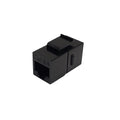 Cat6a RJ45 Female to Female Keystone Jack - White