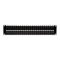 48-Port HDMI patch panel, 19 inch rackmount 2U