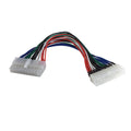 9 inch ATX 20 pin Plug to ATX 20 pin Receptacle Internal PC Power Cable