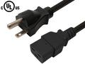 6-15P to C19 Power Cable - SJT Jacket - 3ft
