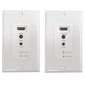 HDMI Wall Plate Extender Over One  Cat5e/6 UTP Cable 60M - IR & 3D support