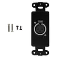 Black Decora Strap - 1x XLR Female, Locking