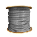 1000ft 4 Pair CAT6 Stranded 24AWG UTP FT4/CMR Bulk Cable - Red